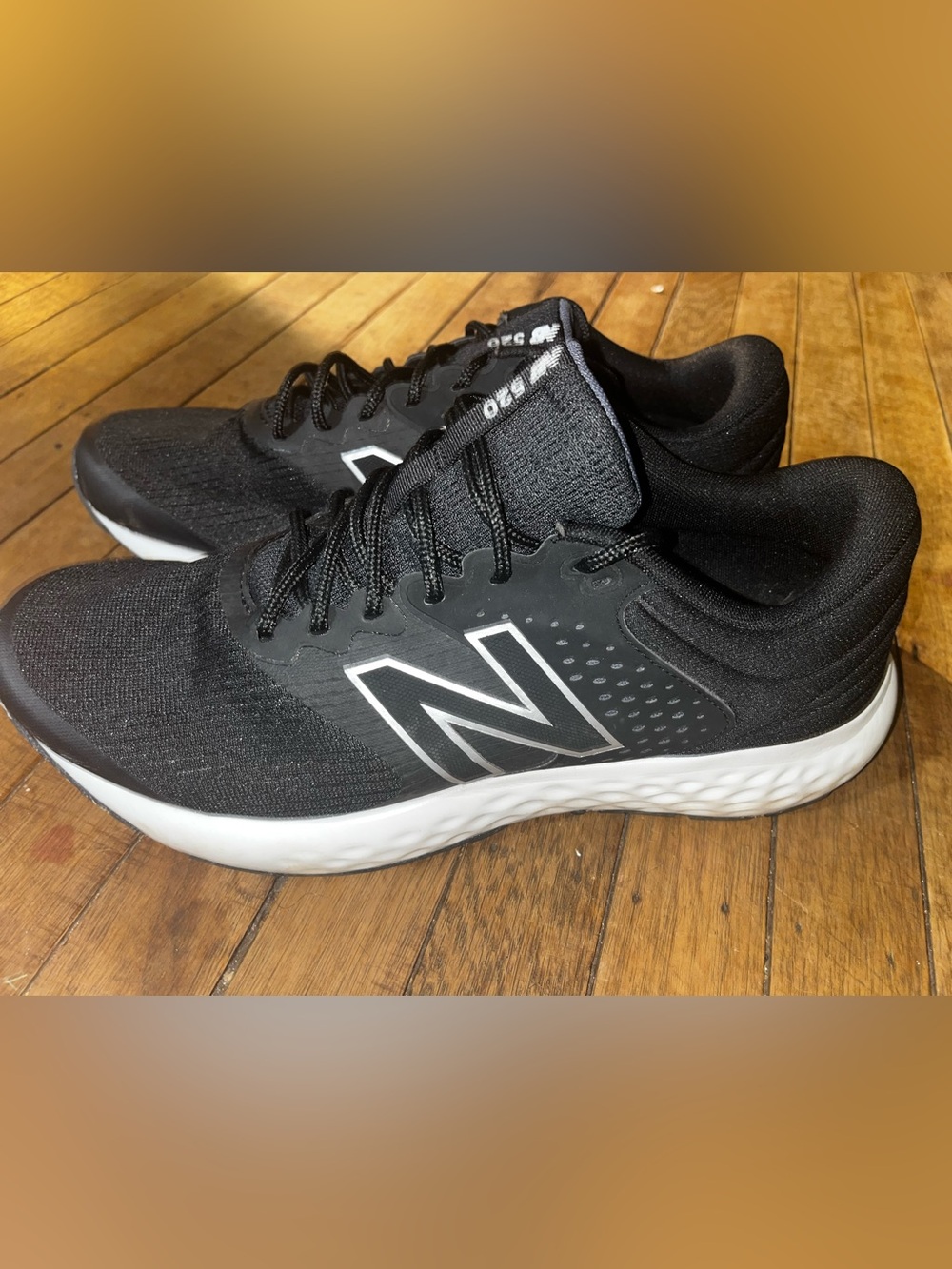 New Balance 520 V7 Men’s 13 4E Extra Wide Black Running Shoes Sneakers M520LB7